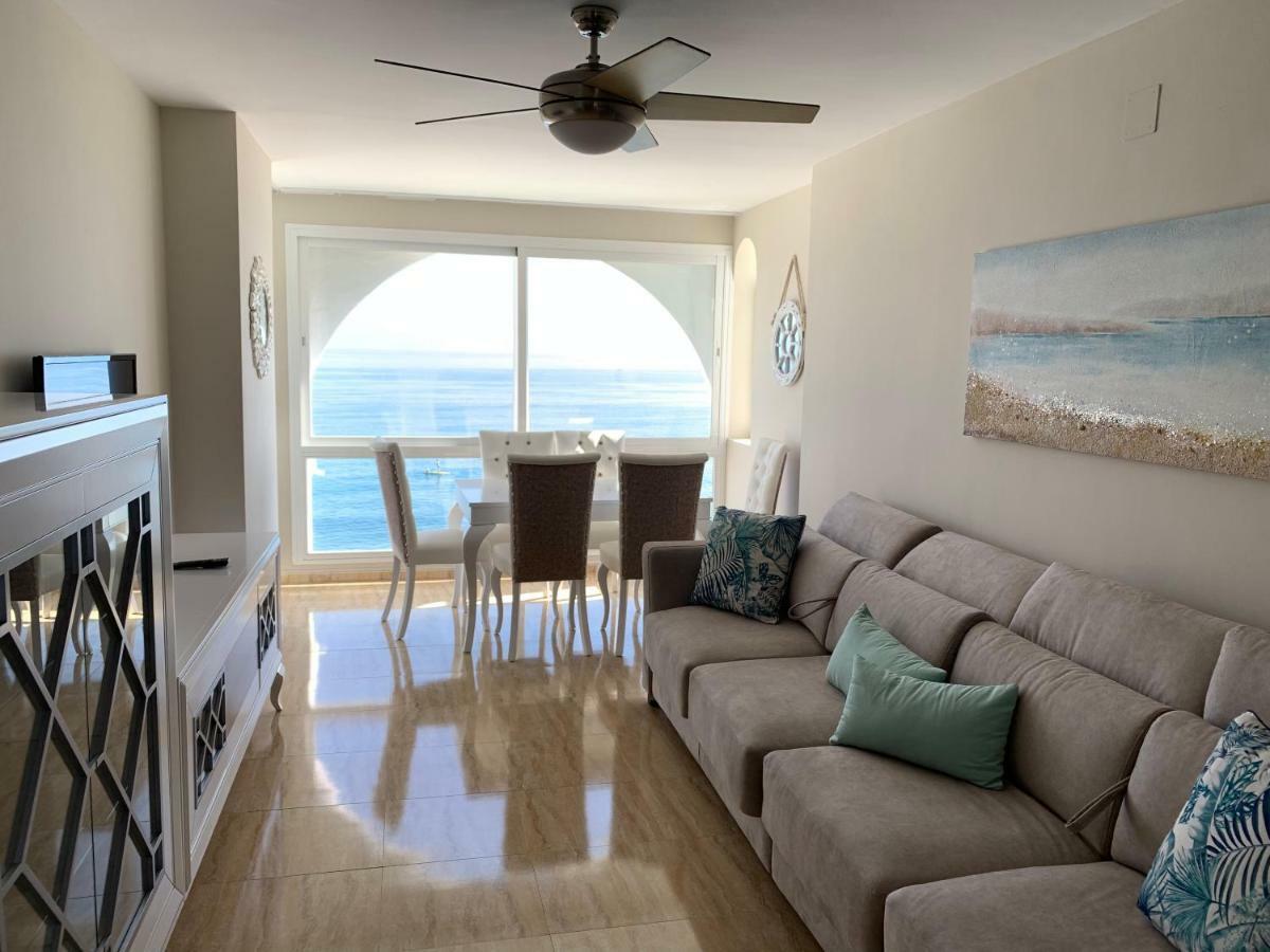 Apartament Aguamarina On The Beach Front Apartment Mijas Costa Exterior photo